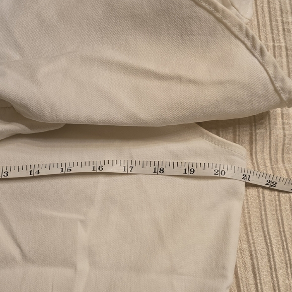 Ashley Stewart Cream Off-Shoulder Mini Dress - Picture 10 of 14